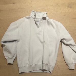 TNA Cozy Quarter- Pullover Sweater - SMALL